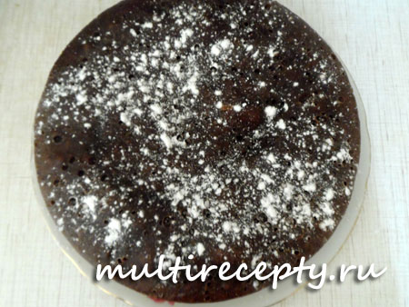 шоколадный кекс в мультиварке рецепт